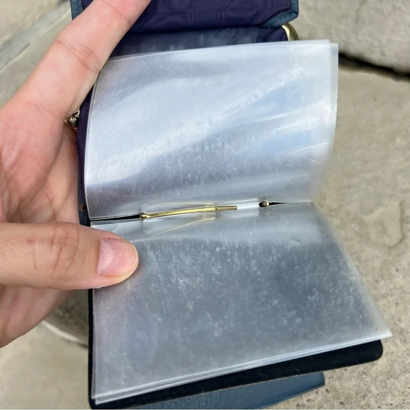 Vintage Princess Gardner Ciwhide small wallet 4" by 3.5" - Picture 8 of 9